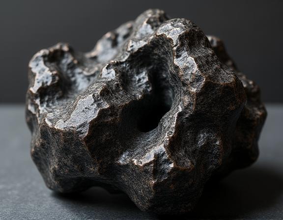 Scultura in roccia lavica